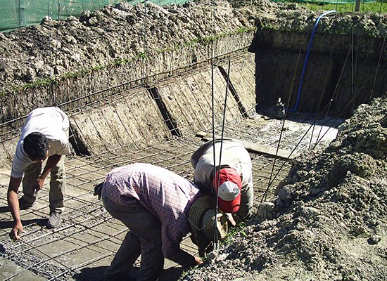 Construccion de piletas