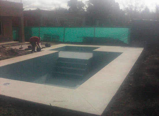 Construccion de piletas